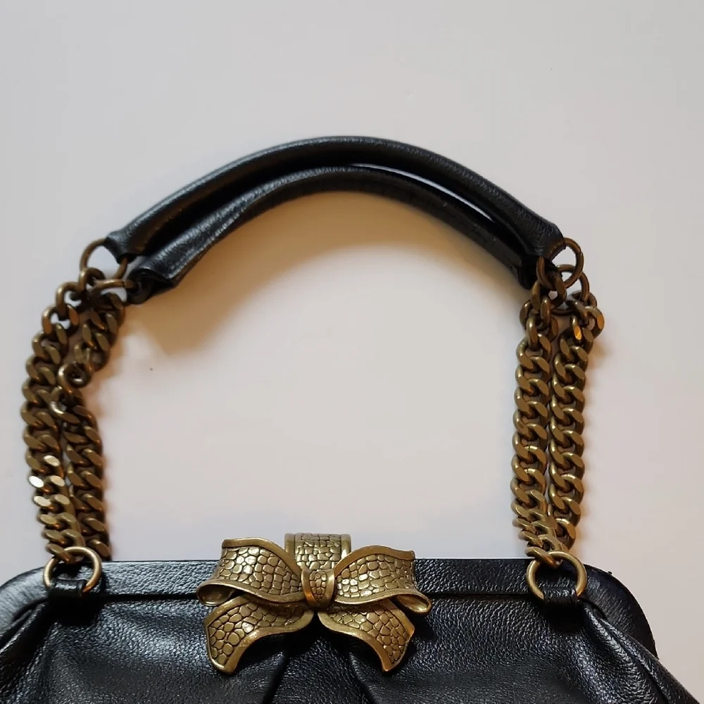 Betsey Johnson Vintage "Bow-nanza" Satchel. - Picture 10 of 15